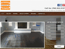 Tablet Screenshot of interiortechnique.com